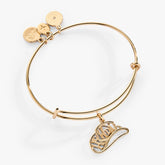 Howdy Charm Bangle Gold | Alex and Ani
