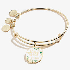 Mother of the Bride Wedding Charm Bangle – Meaningful Wedding Jewelry Gift Silver | Alex and Ani