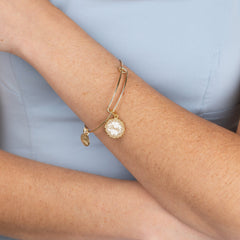 Bride Charm Bangle - Alex and Ani Gold | Alex and Ani