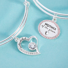 Mother of the Bride Wedding Bangle – Meaningful Jewelry Gift Silver | Alex and Ani