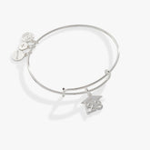 2023 Graduation Cap Charm Bangle Bracelet Silver | Alex and Ani