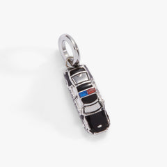 Police Car Charm Stainless Steel Silver | Alex and Ani