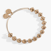 Acorn Beaded Bangle Two Tone | Alex and Ani