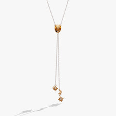 Cosmic Cowgirl Bolo Necklace Two Tone | Alex and Ani