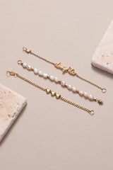 “Daughter” Strand Stainless Steel Gold | Alex and Ani