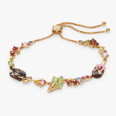 Ice Cream Bolo Bracelet Gold | Alex and Ani