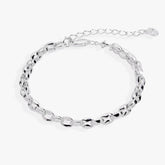 Puffy Chain Bracelet Silver | Alex and Ani