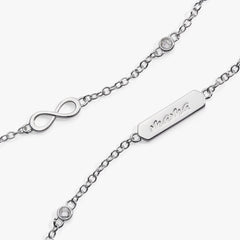 Mama Infinity Adjustable Bracelet Silver | Alex and Ani