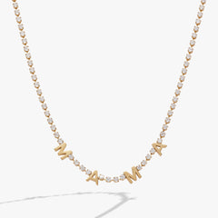 Mama Tennis Stainless Steel Gold | Alex and Ani