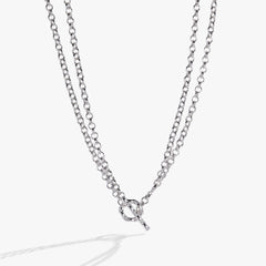 Bamboo Convertible Necklace or Bracelet Silver | Alex and Ani