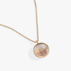 Seaside Shaker Adjustable Necklace Gold | Alex and Ani
