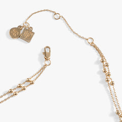 Harry Potter, Flying Keys Adjustable Necklace Gold | Alex and Ani