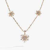 Festive Sparkle Inline Pendant Necklace Gold | Alex and Ani