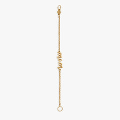 “Mom” Strand Stainless Steel Gold | Alex and Ani