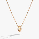 Pearl and Crystal Pendant Necklace Gold | Alex and Ani