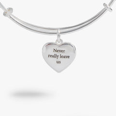 Harry Potter “The Ones That Love Us” Bangle Silver | Alex and Ani