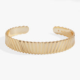 Palm Textured Cuff Gold | Alex and Ani