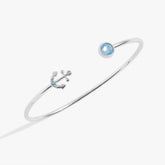 Anchor Flex Cuff Two Tone | Alex and Ani