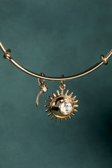 Celestial Bangle Gold | Alex and Ani