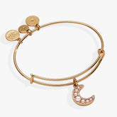 Pearl Moon Bangle Gold | Alex and Ani