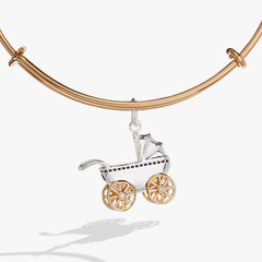 Baby Carriage Bangle Two Tone | Alex and Ani