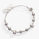 Bells Beaded Bangle Silver | Alex and Ani