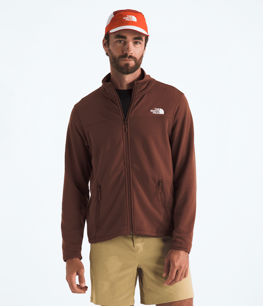 The North Face Men’s Cedar Trail Grid Fleece Full-Zip Jacket