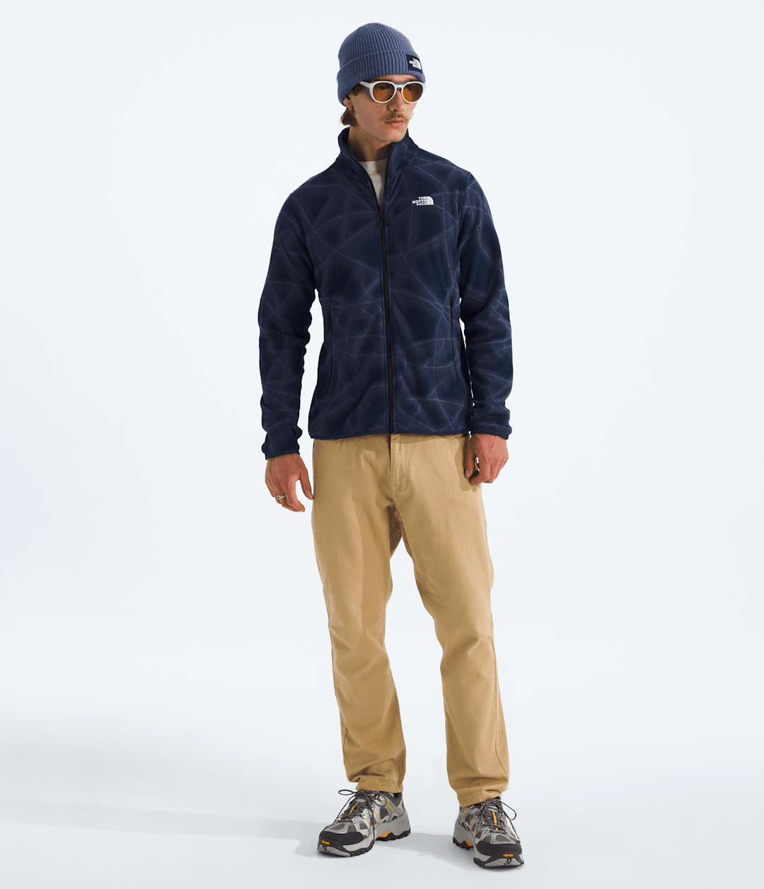 The North Face Men’s Glacier Fleece Jacket—Print