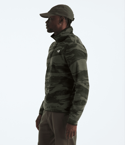 The North Face Men’s Glacier Fleece ¼-Zip—Print