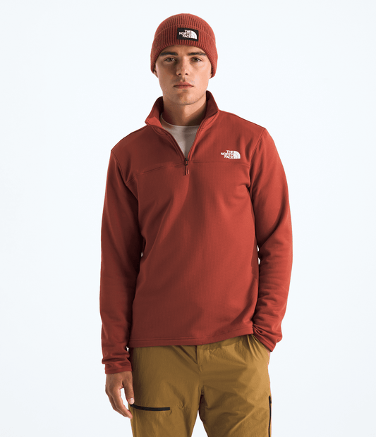 The North Face Men’s Cedar Trail Grid Fleece ¼-Zip