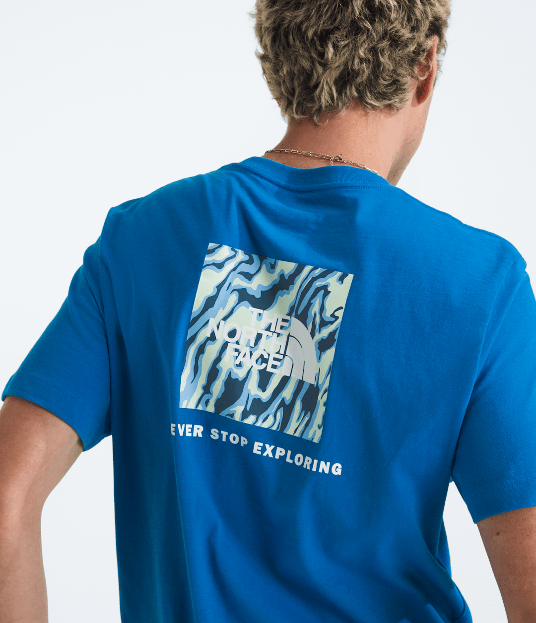The North Face Men’s Short-Sleeve Core Wavy Lines Box NSE Tee
