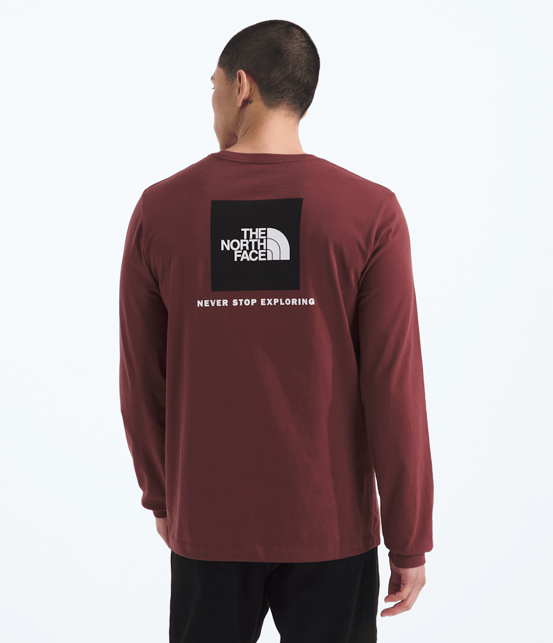 The North Face Men’s Evolution Box NSE Regular Long-Sleeve Tee