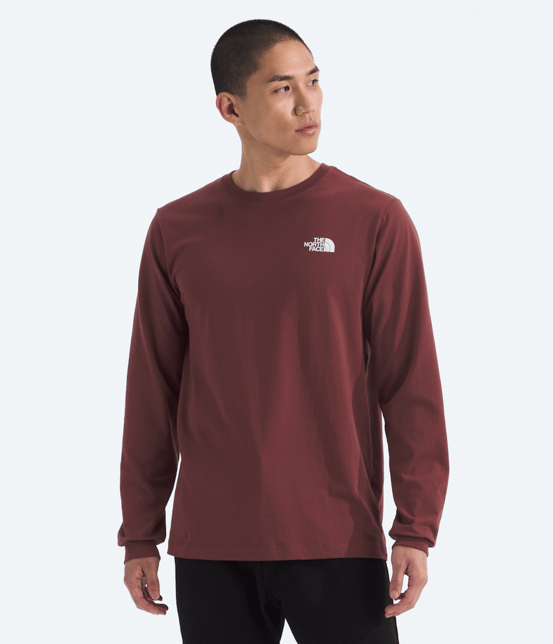 The North Face Men’s Evolution Box NSE Regular Long-Sleeve Tee