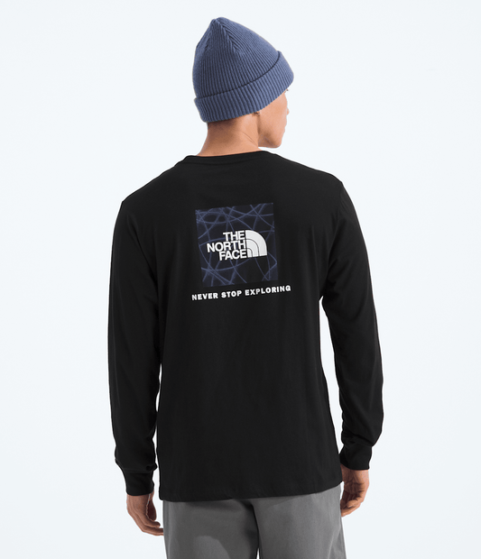 The North Face Men’s Evolution Sun Halos Box NSE Long-Sleeve Tee—Graphic