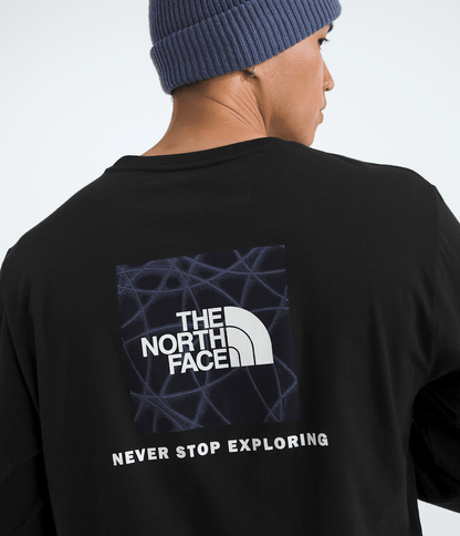 The North Face Men’s Evolution Sun Halos Box NSE Long-Sleeve Tee—Graphic