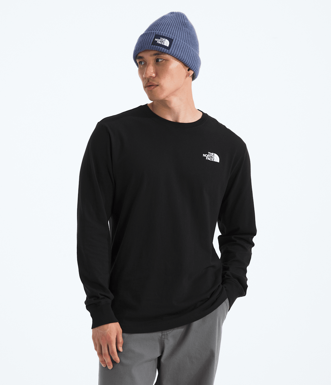 The North Face Men’s Evolution Sun Halos Box NSE Long-Sleeve Tee—Graphic