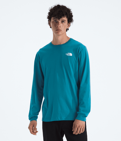 The North Face Men’s Evolution Regenerative Ink Box NSE Long-Sleeve Tee—Graphic