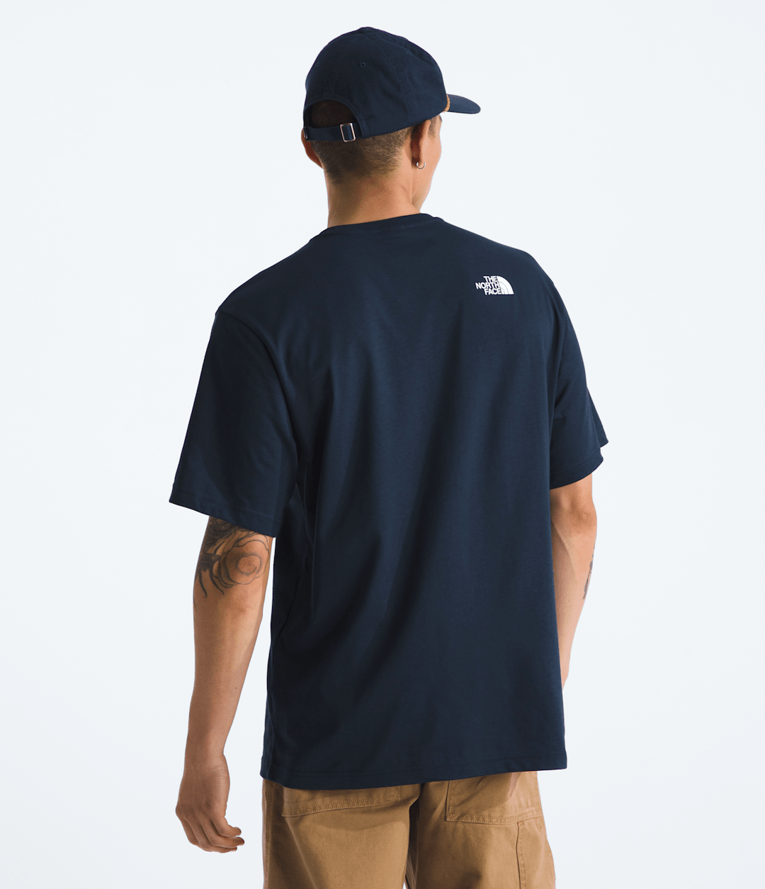 The North Face Men's Mountain Logo Relaxed Pocket Tee