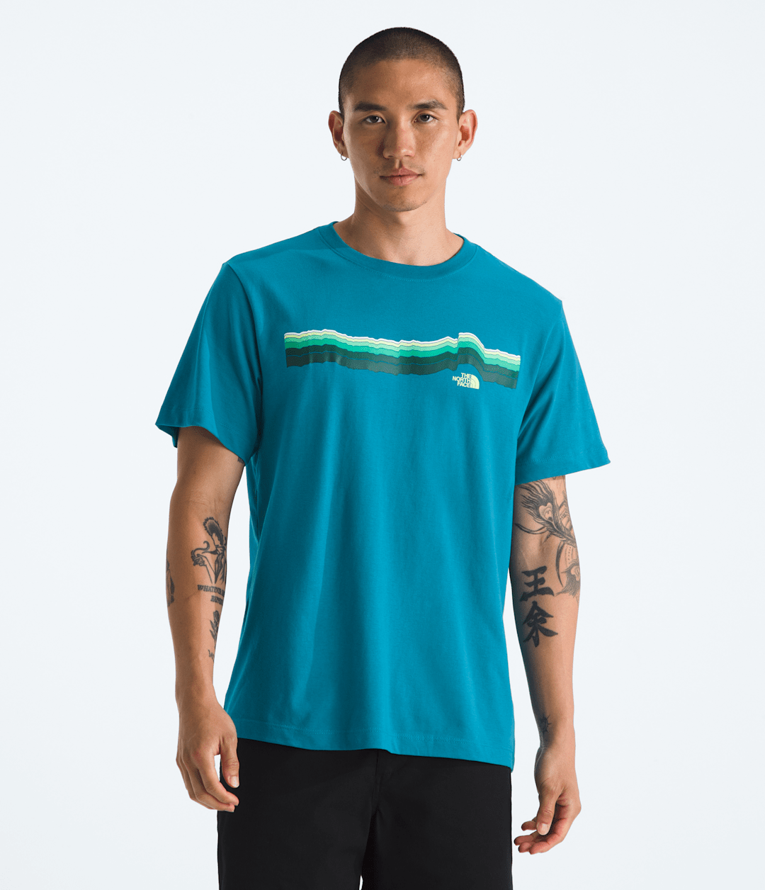 The North Face Men’s Evolution Tequila Sunrise Short-Sleeve Tee—Graphic