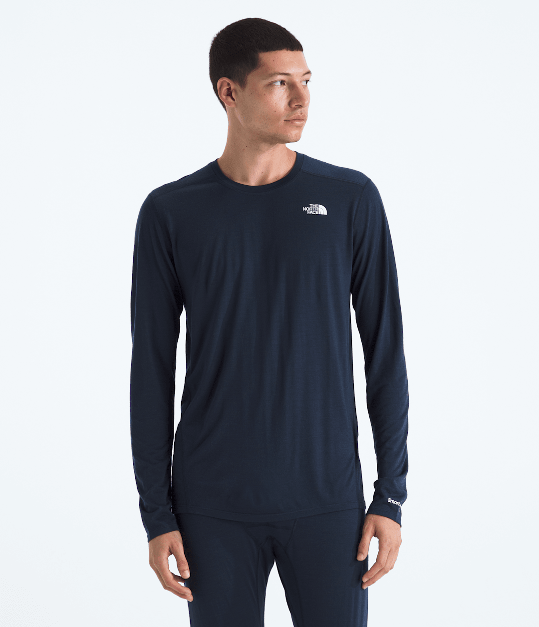 The North Face TNF X Smartwool Men’s Merino Blend 150 Long-Sleeve Crew