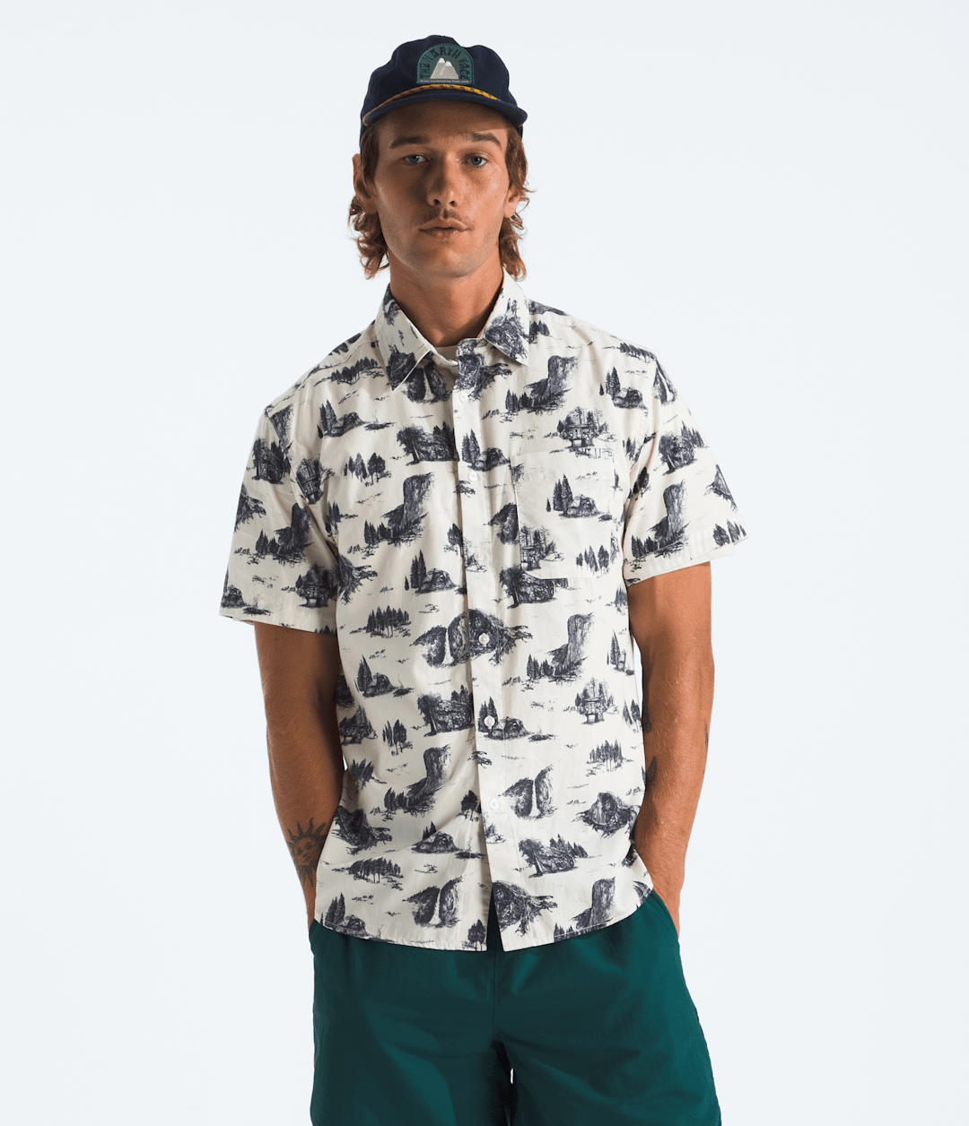 The North Face Men’s Short-Sleeve Baytrail Pattern Shirt