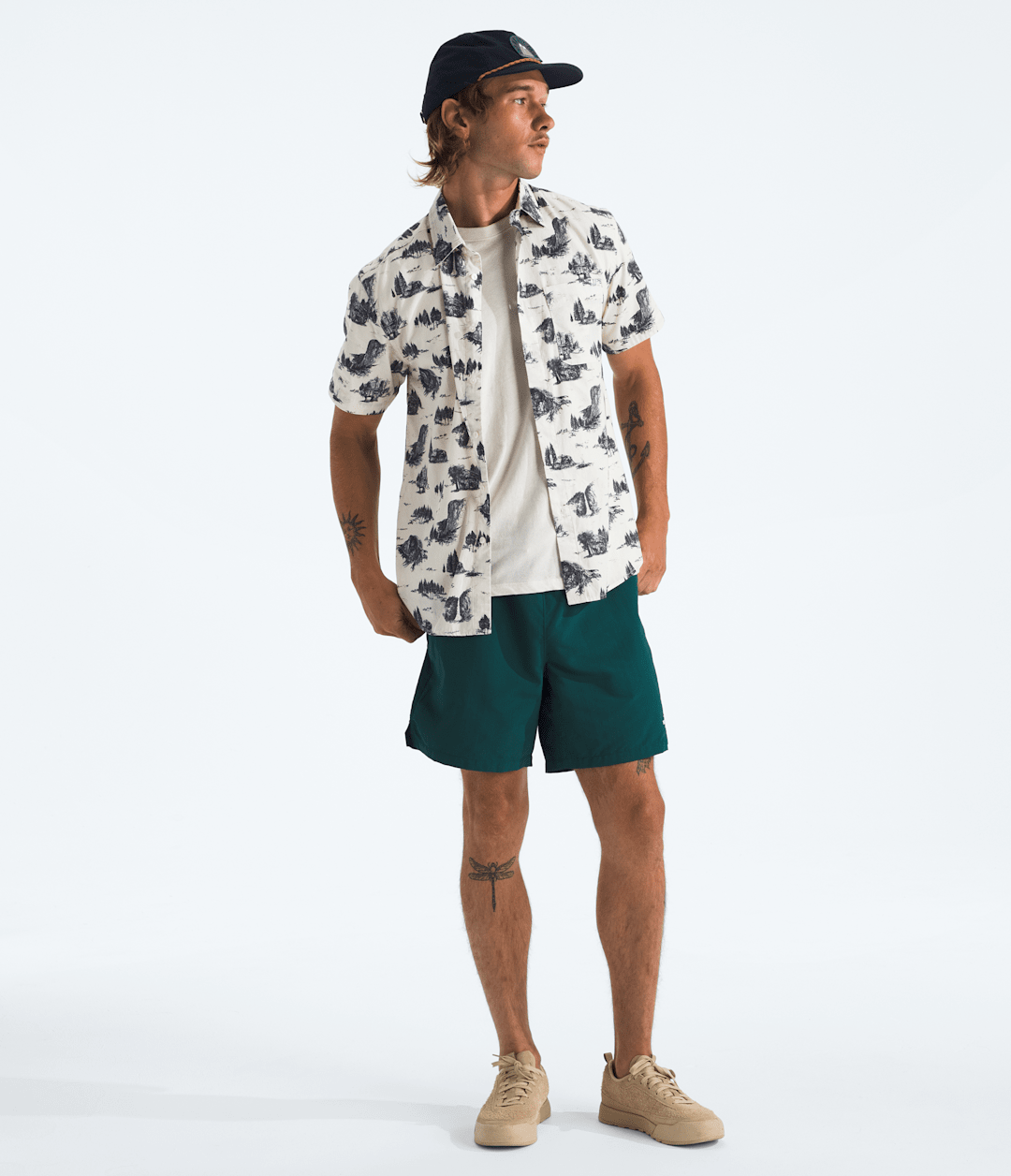 The North Face Men’s Short-Sleeve Baytrail Pattern Shirt
