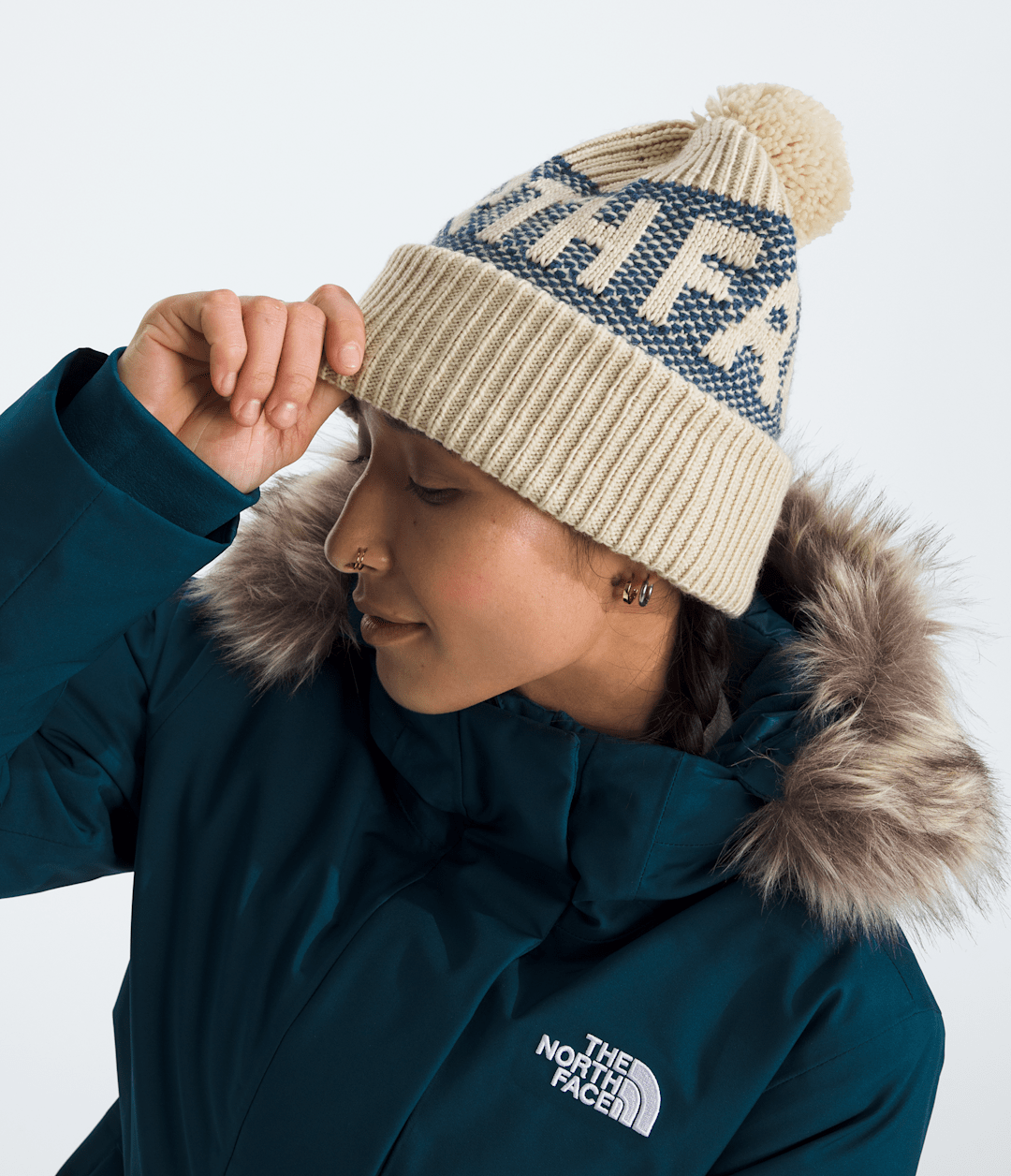 The North Face Retro Cabin Beanie