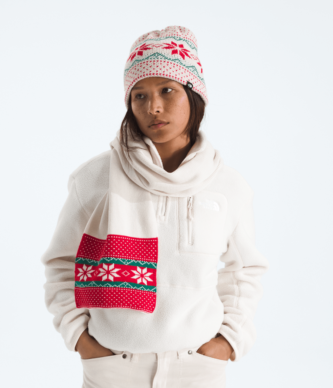 The North Face Cabin Ski Tuke And Scarf Set