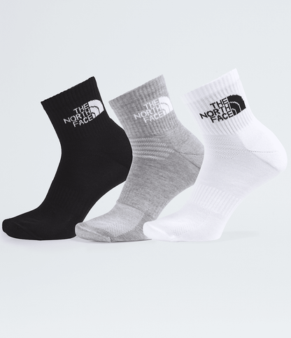 The North Face Multisport Cush Quarter Socks—3P