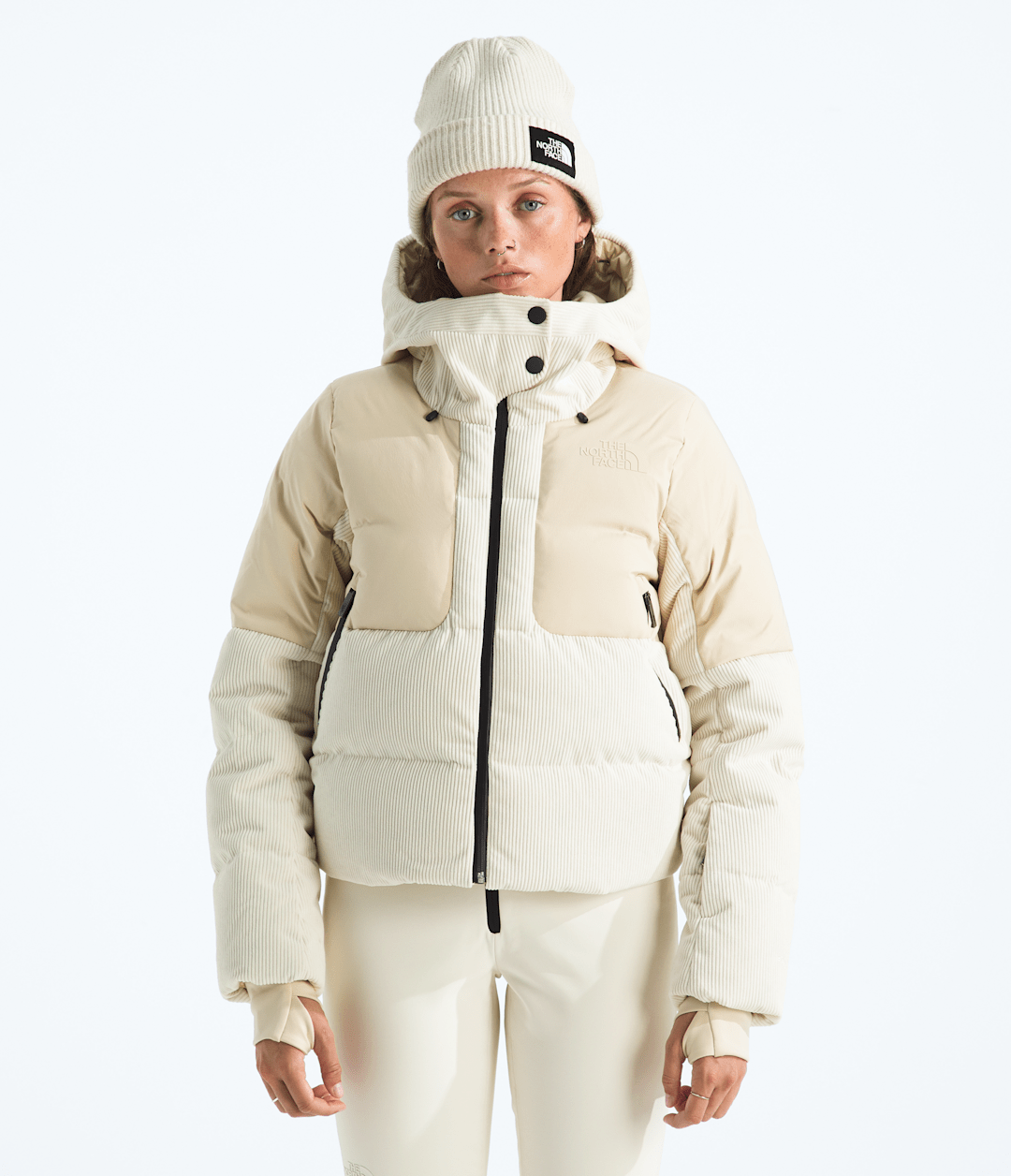 The North Face Women’s Cold Spell Corduroy Cropped Down Jacket