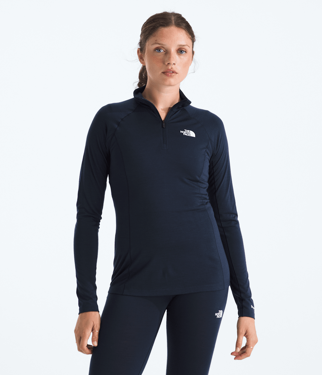 The North Face TNF X Smartwool Women’s Merino Blend 150 Long-Sleeve ¼-Zip