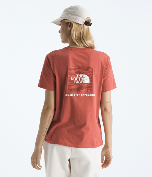 The North Face Women’s Evolution Edge Of Light Box NSE Short-Sleeve Tee—Graphic