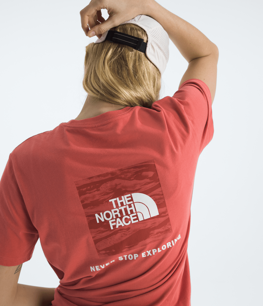 The North Face Women’s Evolution Edge Of Light Box NSE Short-Sleeve Tee—Graphic