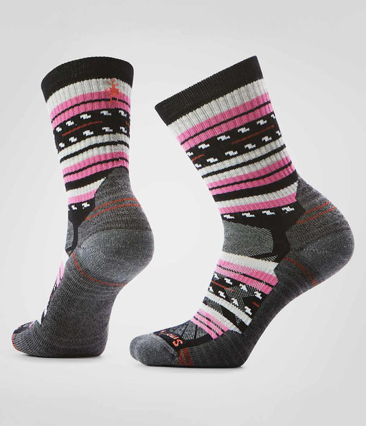 The North Face TNF X Smartwool Women's HIKE Light Cushion Margarita Crew Socks